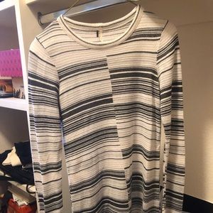 Free People striped sweater dress
